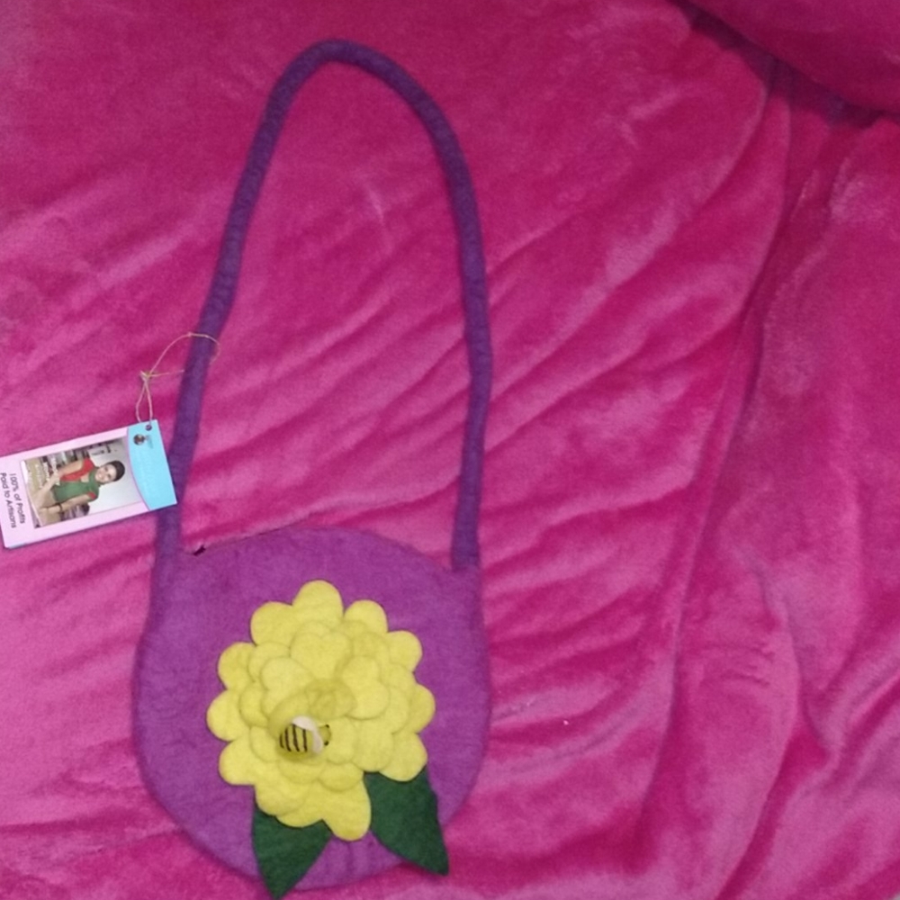 Earth Divas homemade purse